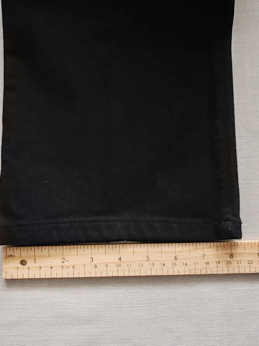 Zadig & Voltaire Eyes Denim Eco Flare Jeans Black Size 26 Cargo Pockets NWT - Picture 11 of 16